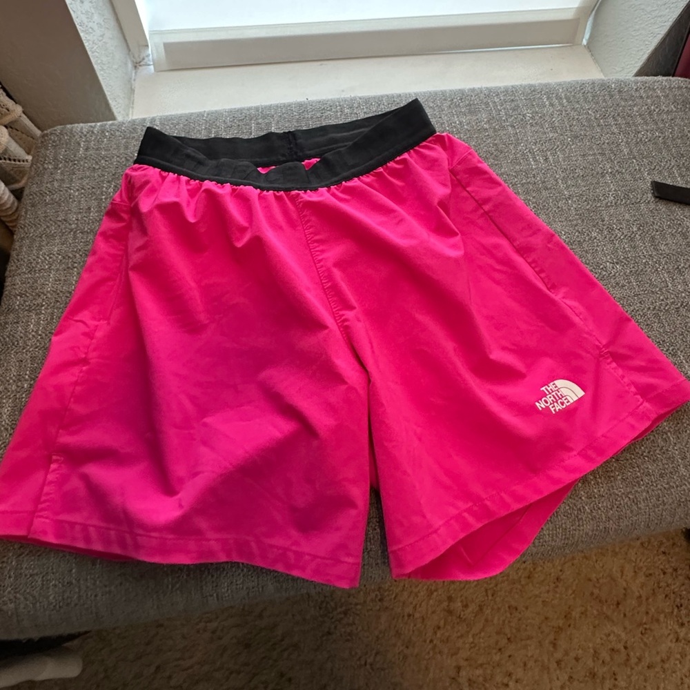 The North Face Women's Vibrant Pink Athletic Shorts